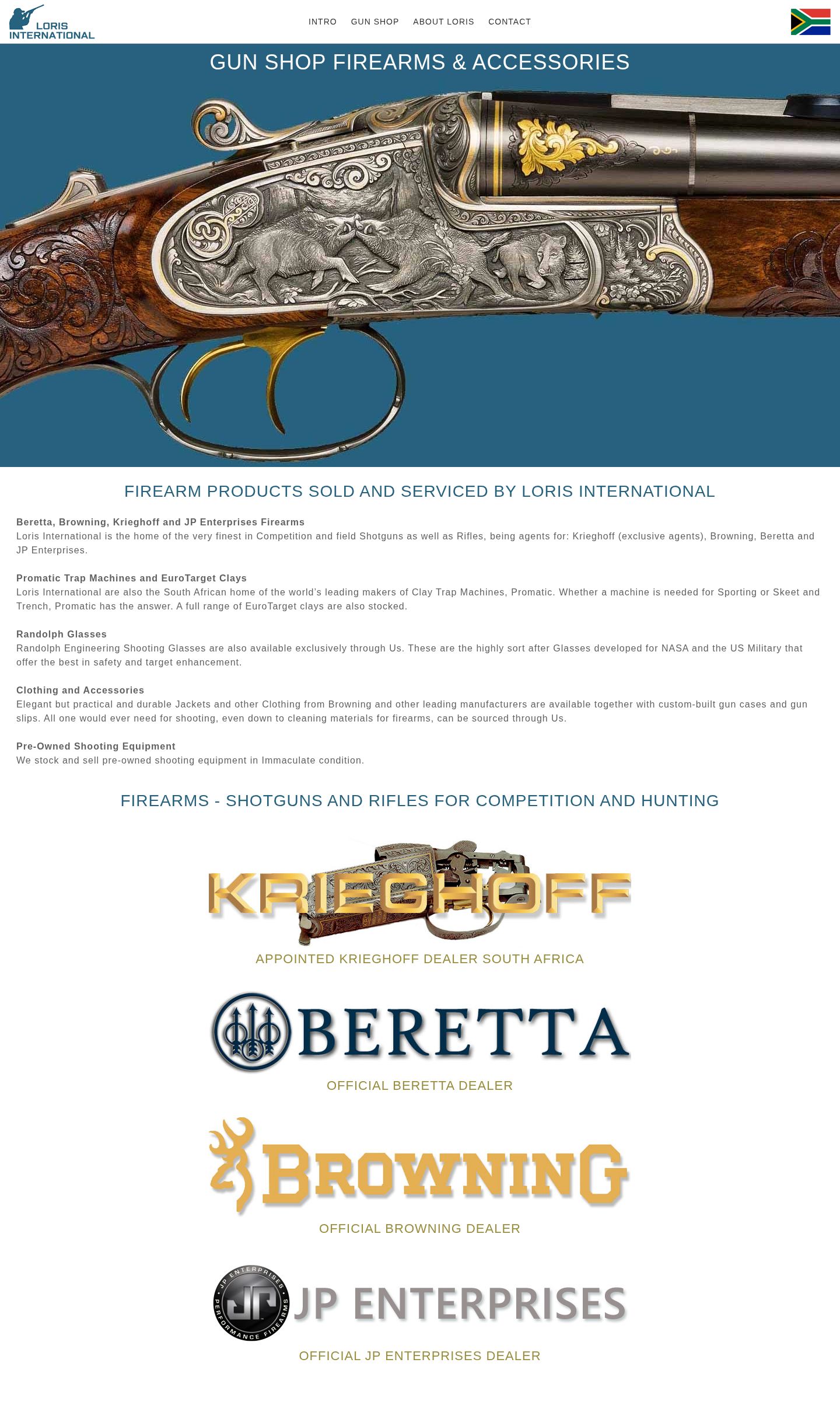 The original gun shop page