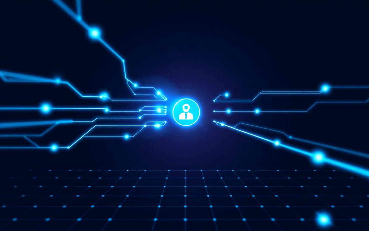 Illustration of an automated workflow with an approval step
